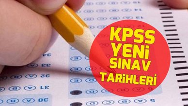 KPSS ne zaman, hangi tarihte 2022? ÖSYM, yeni KPSS sınav takvimini yayımladı!
