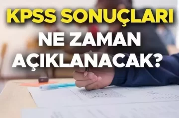 KPSS ön lisans sonuçları ne zaman açıklanacak? (2022 ÖSYM KPSS sınav sonuç takvimi)