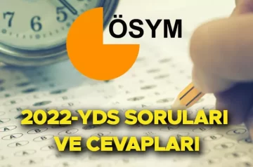 SON DAKİKA: YDS SORULARI VE CEVAPLARI AÇIKLANDI!