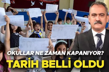 2022-2023 eğitim öğretim yılı uzayacak mı? Okullar ne zaman kapanacak? Bakan Özer’den yaz tatili açıklaması!